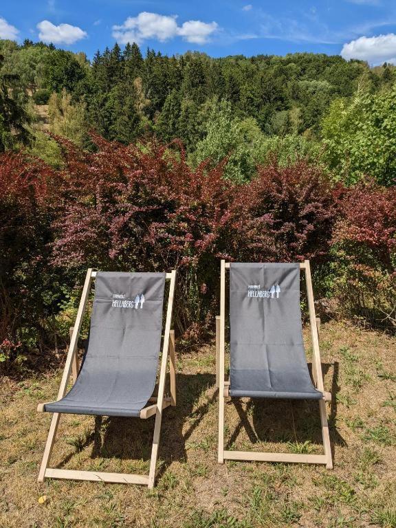 Ruhiges Ferienhaus Mit Sauna: Hellaberg III Langenbach  Buitenkant foto