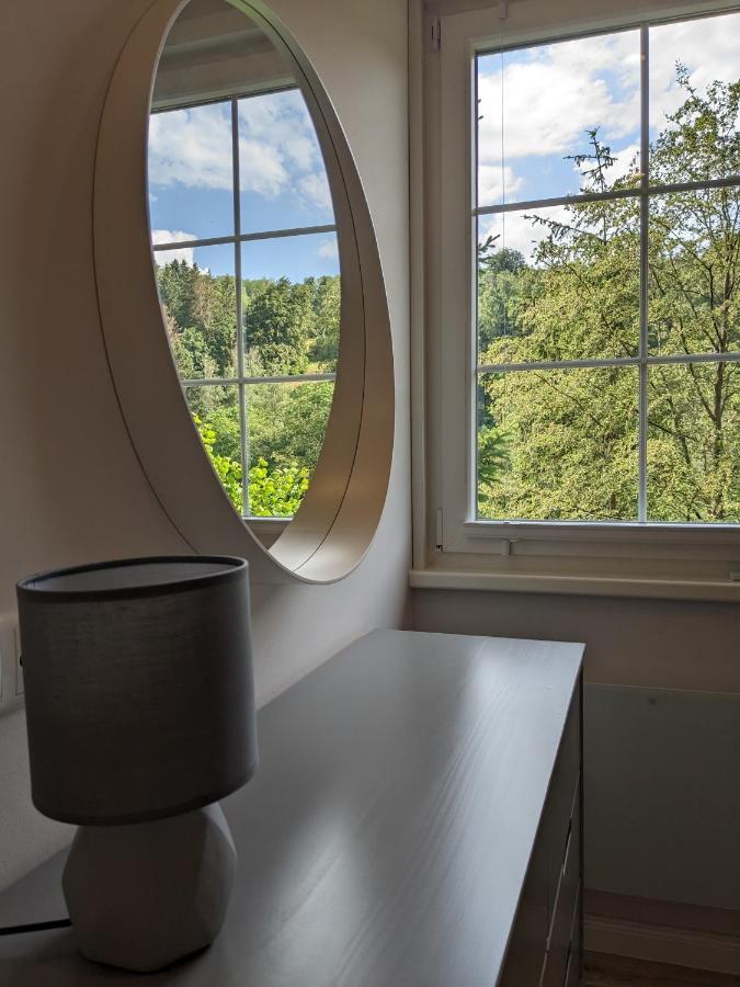 Ruhiges Ferienhaus Mit Sauna: Hellaberg III Langenbach  Buitenkant foto