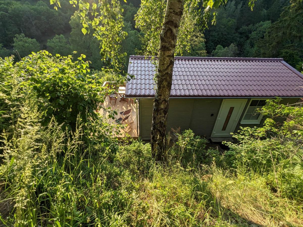 Ruhiges Ferienhaus Mit Sauna: Hellaberg III Langenbach  Buitenkant foto