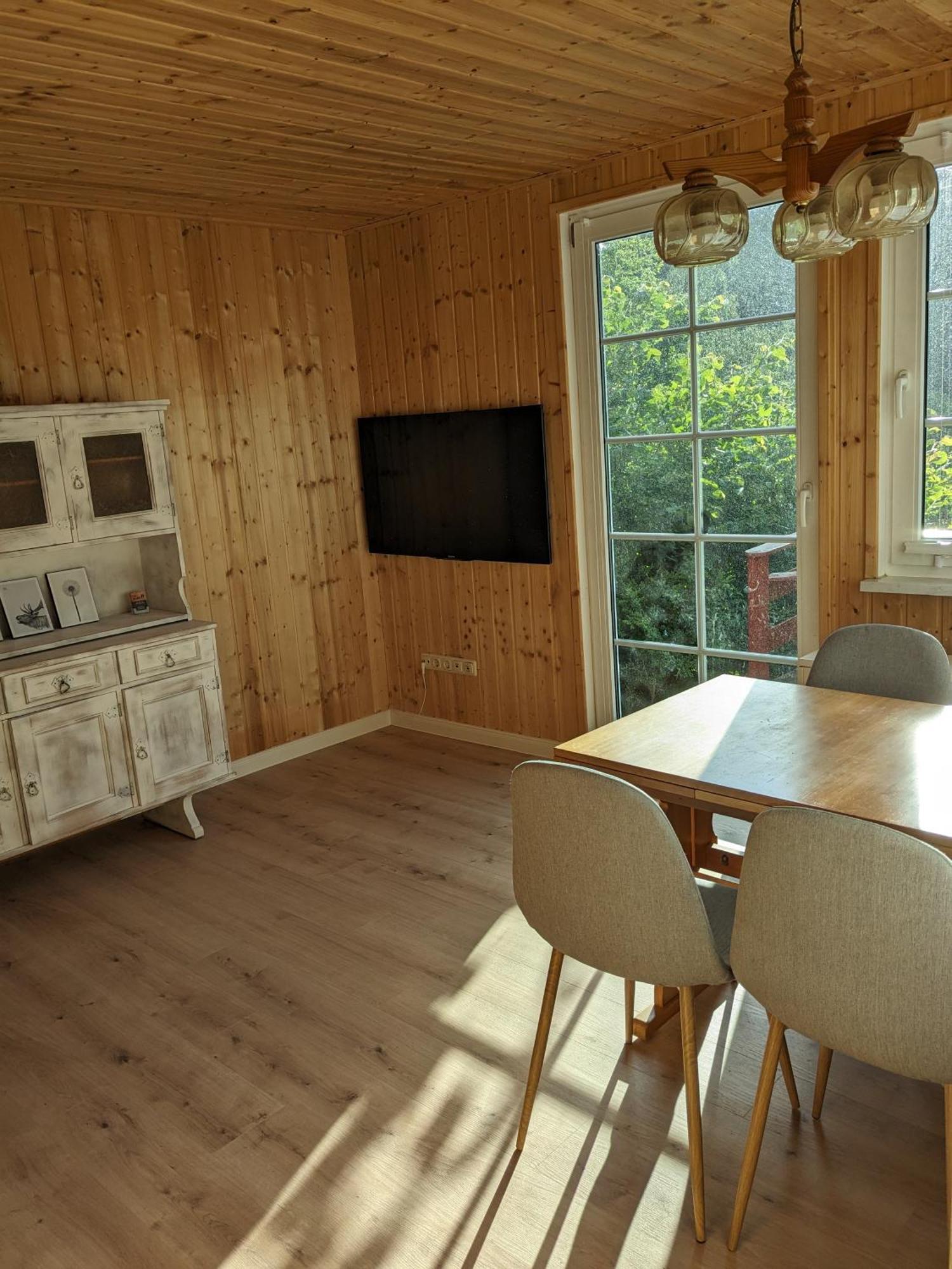 Ruhiges Ferienhaus Mit Sauna: Hellaberg III Langenbach  Buitenkant foto